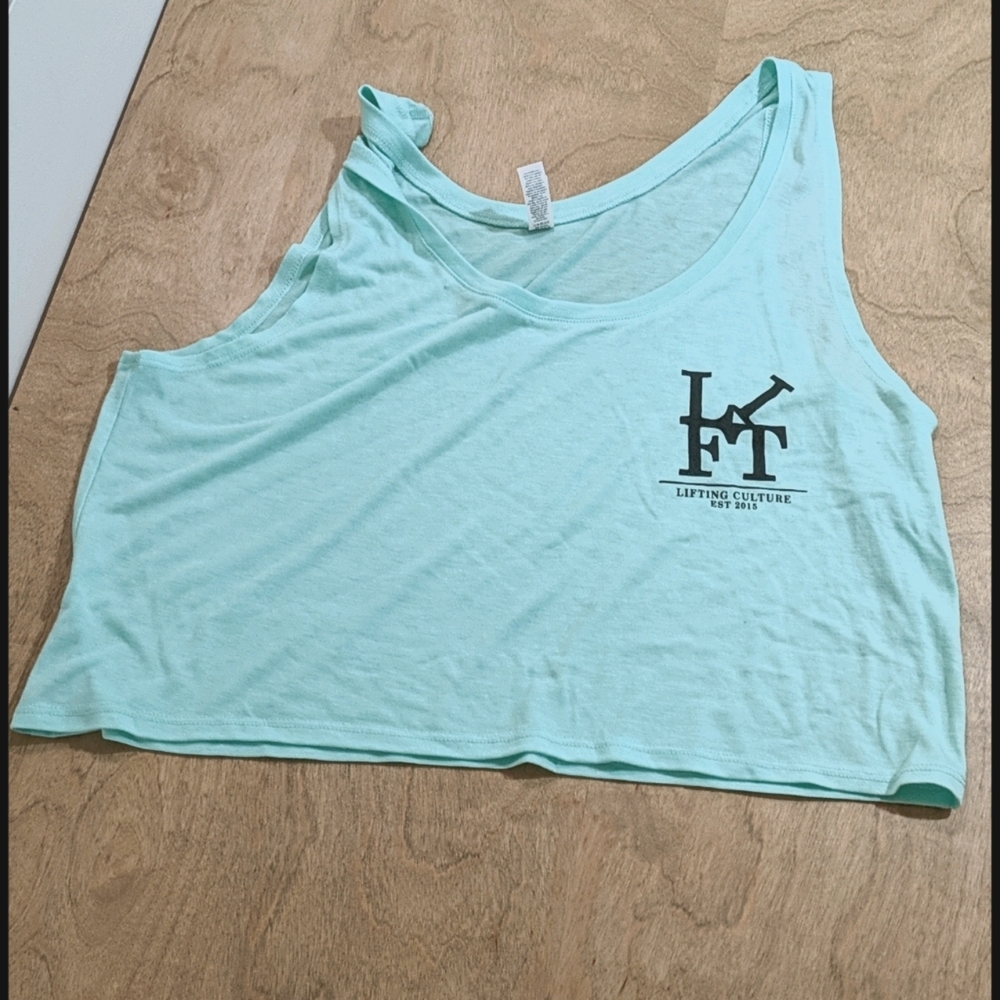 Lifting Culture Crop Top Mint